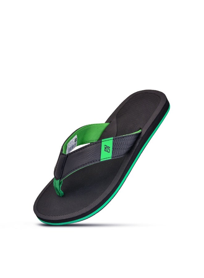 Puca Slippers For Men stability and durability Comfortable Men's Slippers Grind Black - Image 1